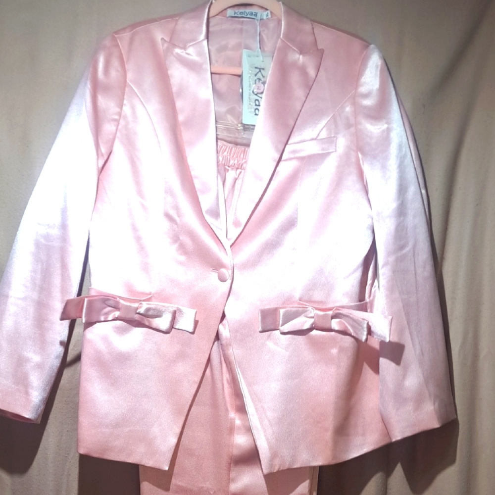 Pink Women's Pant Suit